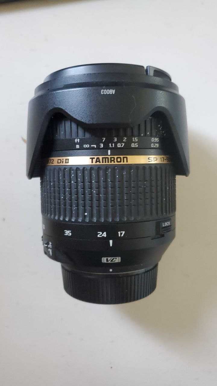 Об'єктив фотокамери TAMRON(Nikon) SP AF 17-50mm F/2,8