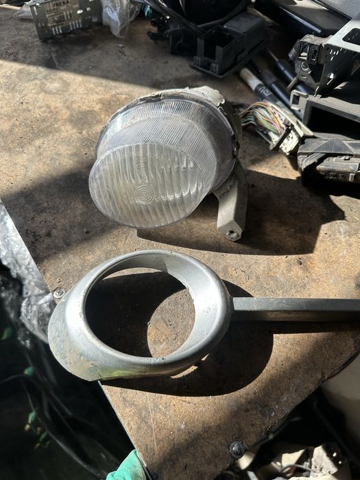 Противотуманка птф накладка шевроле авео т250 заз вида