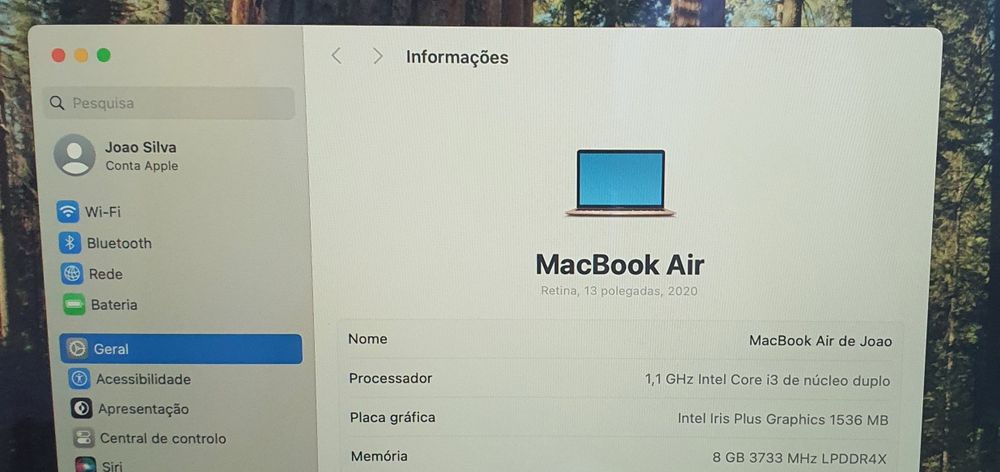 Macbook Air 2020