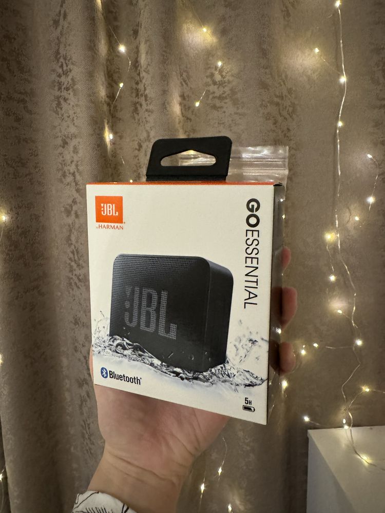 Колонка/Акустика JBL GO Essential Black (JBLGOESBLK)