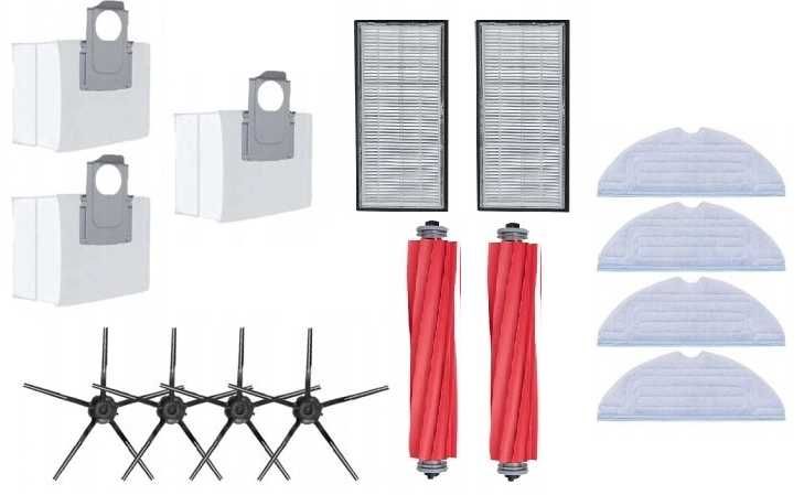 Zestaw Filtry Szczotki Woki Xiaomi Roborock S7 T7 T7S S70 S75