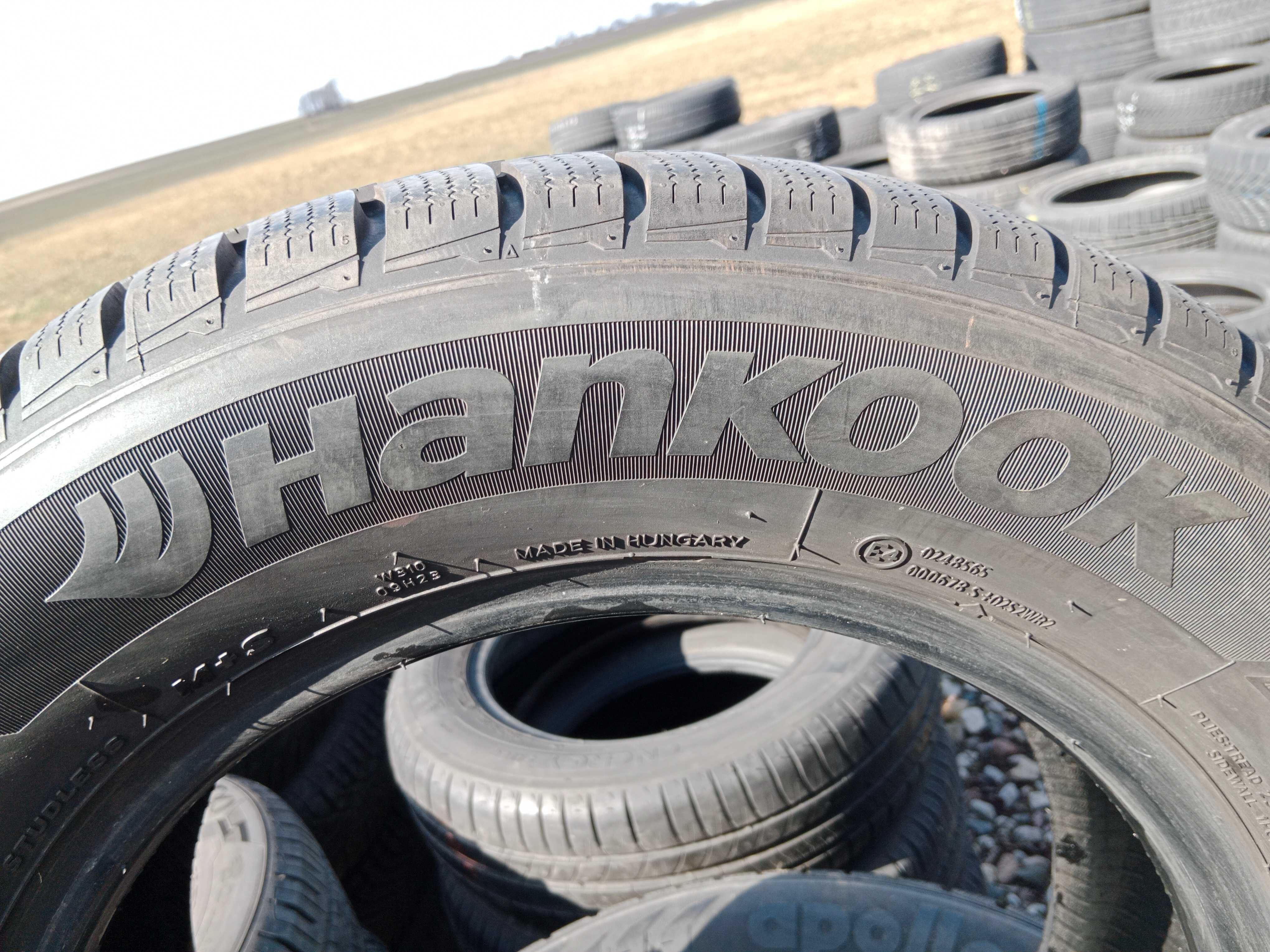 Opona używana zimowa 195/65R15 Hankook Winter i Cept Evo 1szr.