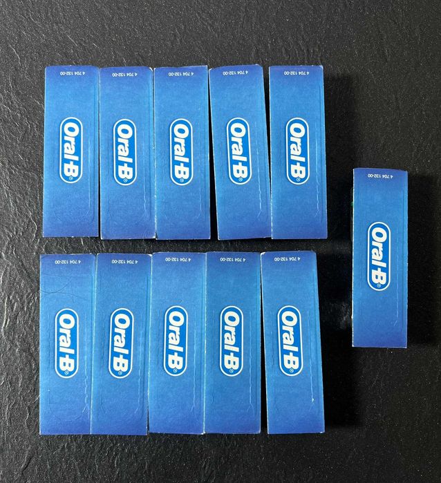 Końcówki Oral-B Pro Cross Action Oryginalne Białe 11 sztuk
