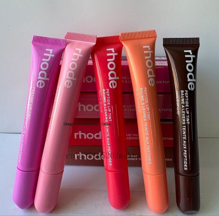 Бальзам тінт блиск помада для губ rhode peptide lip tint 9 кольорів