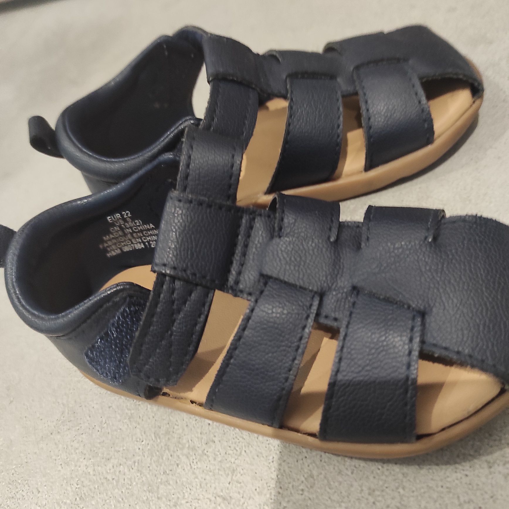 Sandały H&M 22 chłopiec