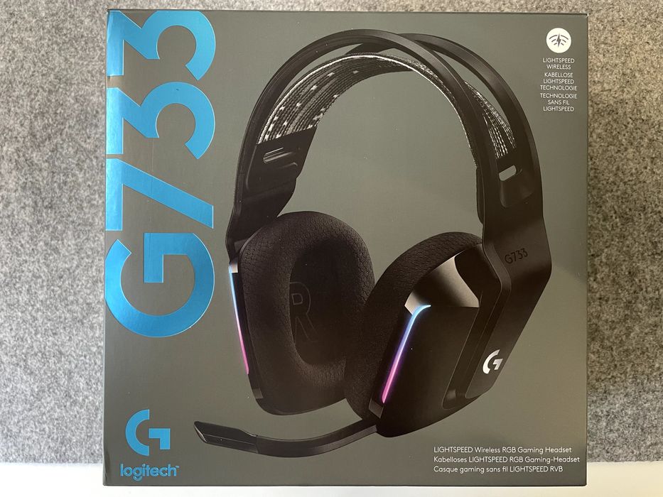 Słuchawki bezprzewodowe - Logitech G733 Lightspeed