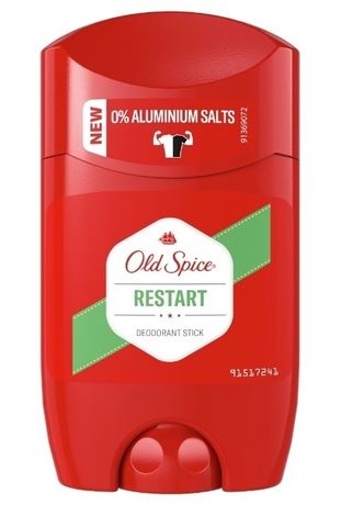 (5 sztuk) Zestaw dezodorantów w sztyfcie Old Spice + RESTART 50 ml