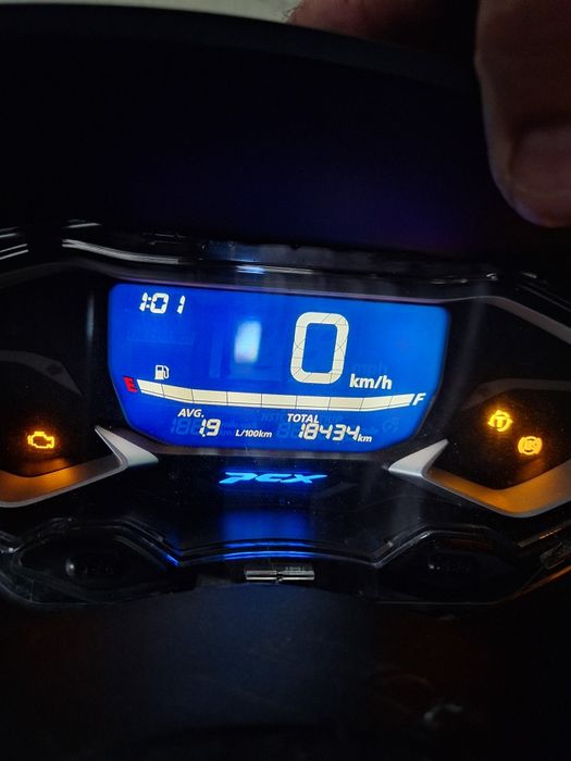 Honda Pcx 2022 acidentada