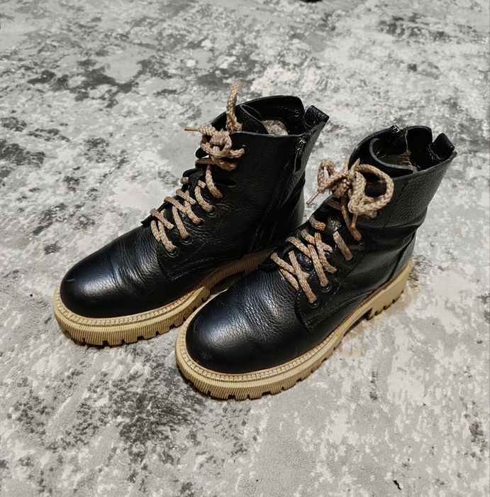 Ботинки зима шкіра