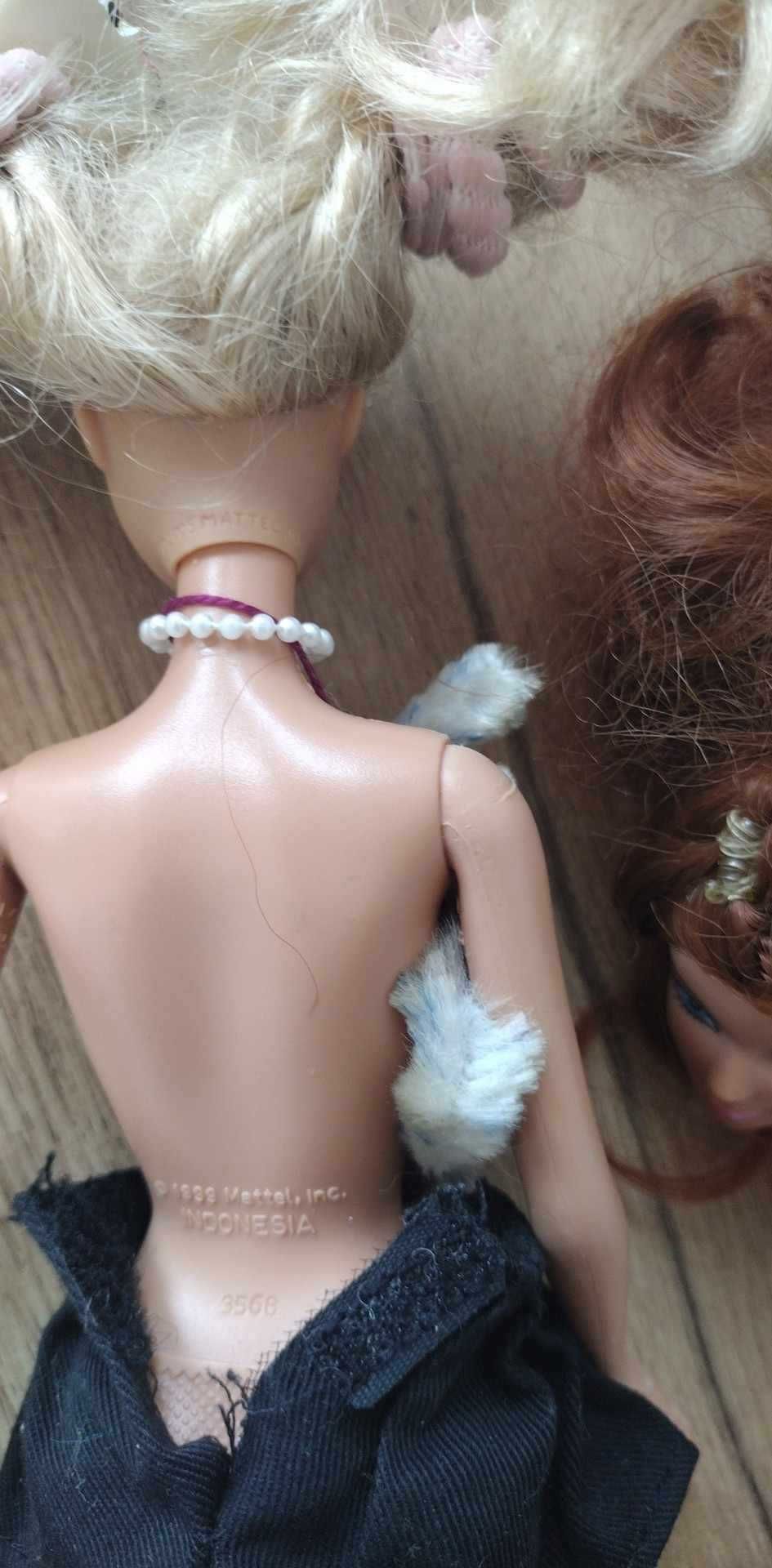 Stara zabawka lalka Barbie figurka korpus 1999 + dwie głowy