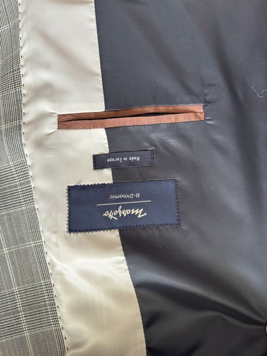 Garnitur ślubny, krata, LAVARD