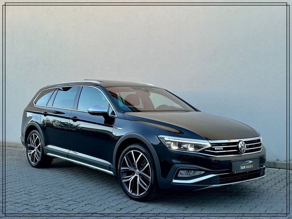 Volkswagen Passat Alltrack 240KM 4motion matrix masaż skóra virtual kamera panorama head up FV23%