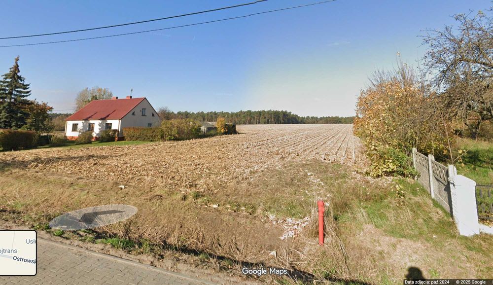 Sprzedam działkę 2000m2 z warunkami na hale lub zabudowa jednorodzinna