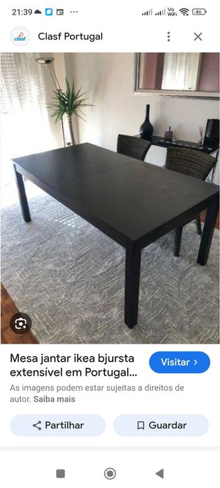 Mesa de sala de jantar