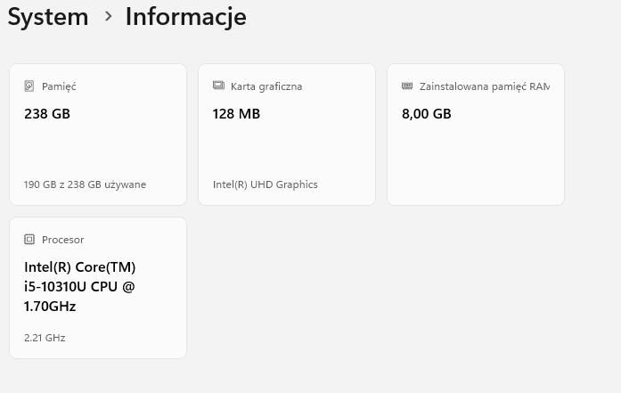 HP EliteBook 840 G7 – dotykowy ekran / i5-10310U / 8GB / 256GB SSD