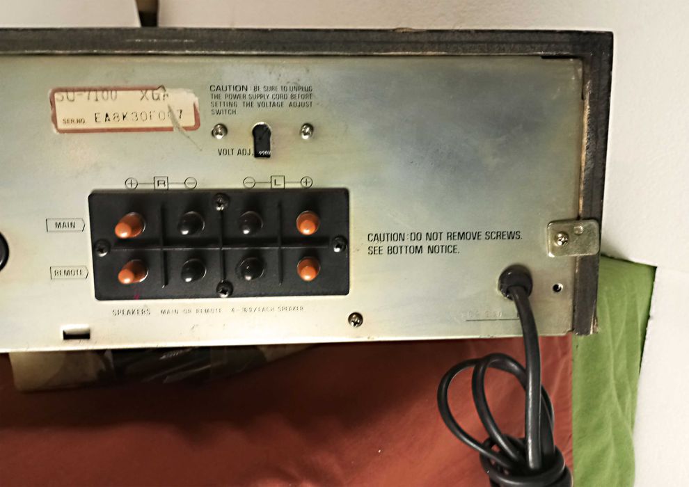 Vendo este magnifico Amplificador Technics SU-7100