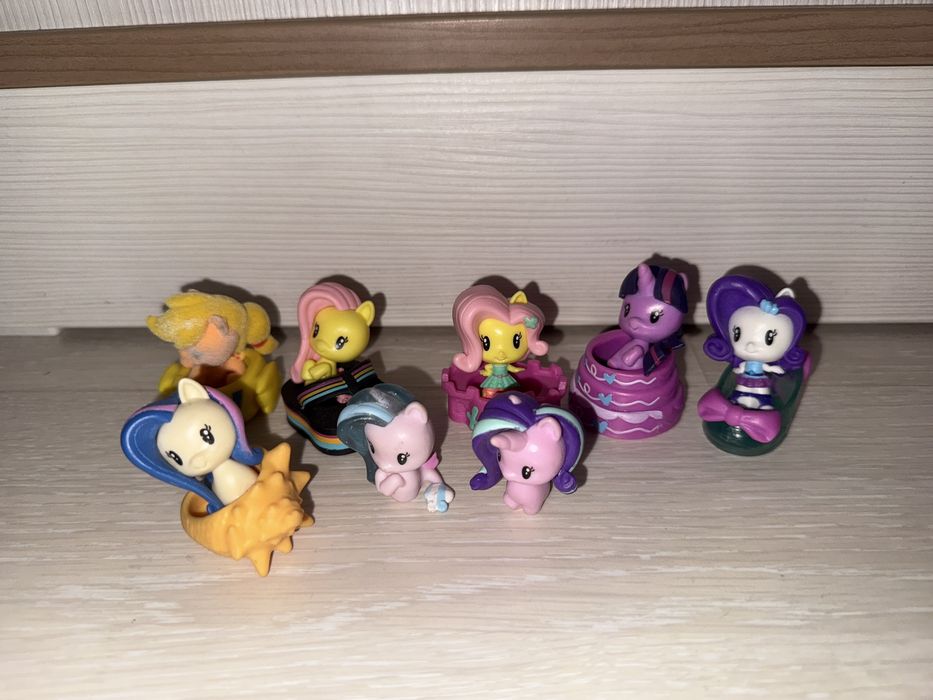 Фігурки Май Літл Поні, Монстр Хай та Шопкінс