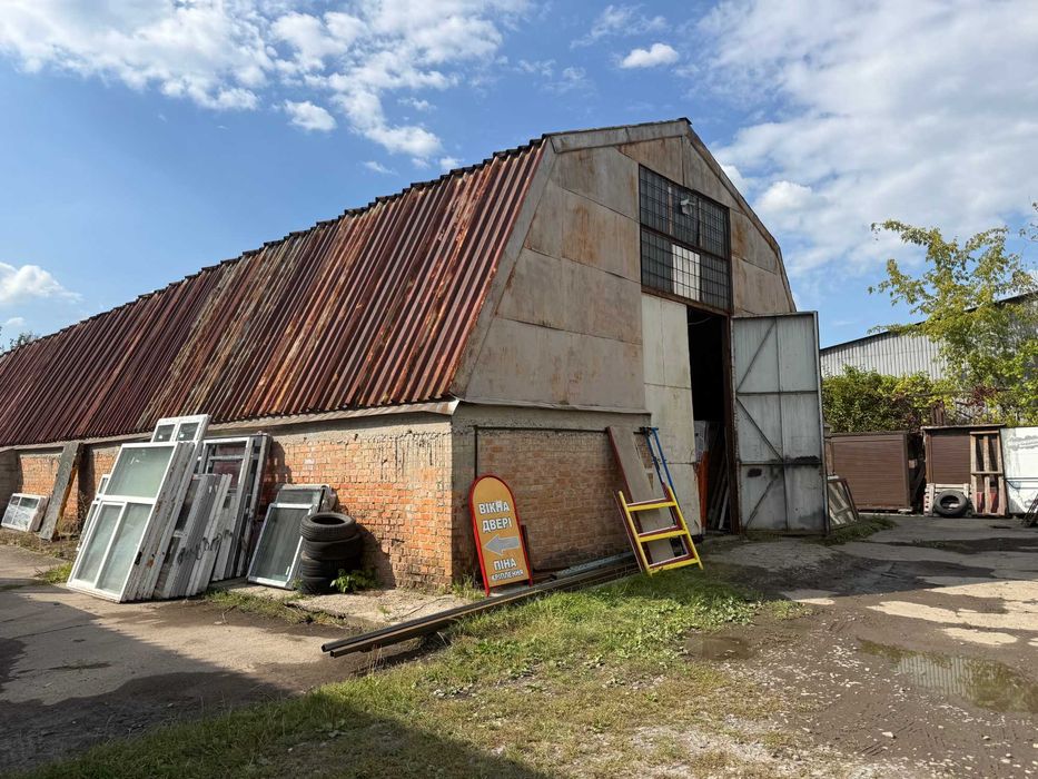 Оренда  утепленого ангару у Вінниці, під виробництво або зберігання