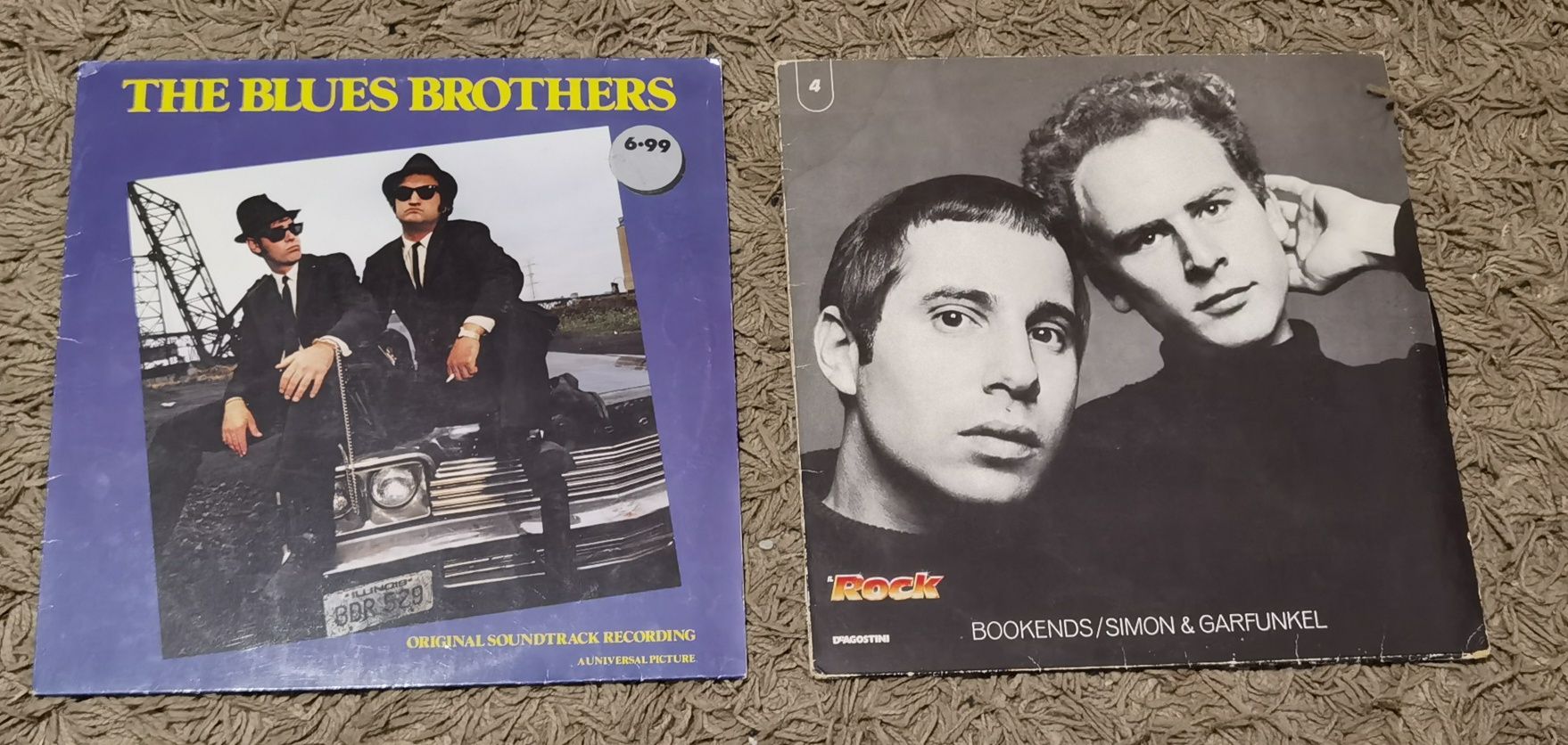 The Blues Brothers,Simon and Garfunkel.вініл