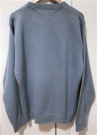 Meski dzianinowy sweter firmy Tommy Hilfiger, rozmiar M