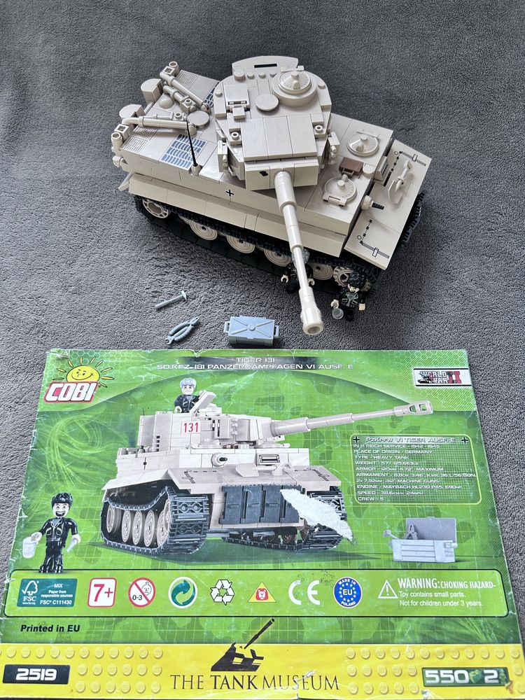 Klocki cobi czołg Tiger cobi32