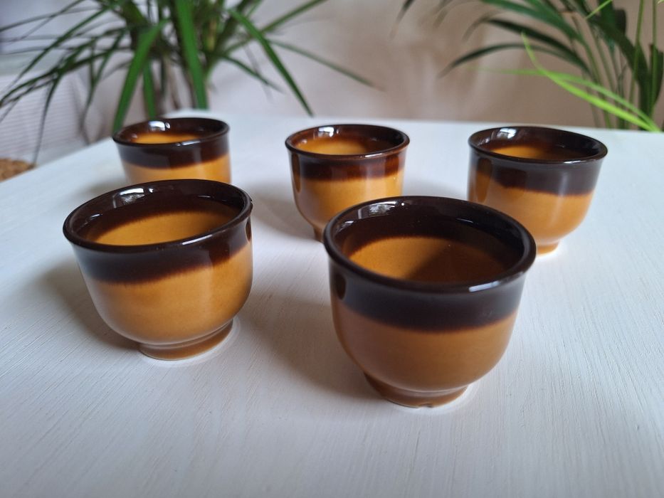 Kieliszek podstawka na jajko prl 5 szt