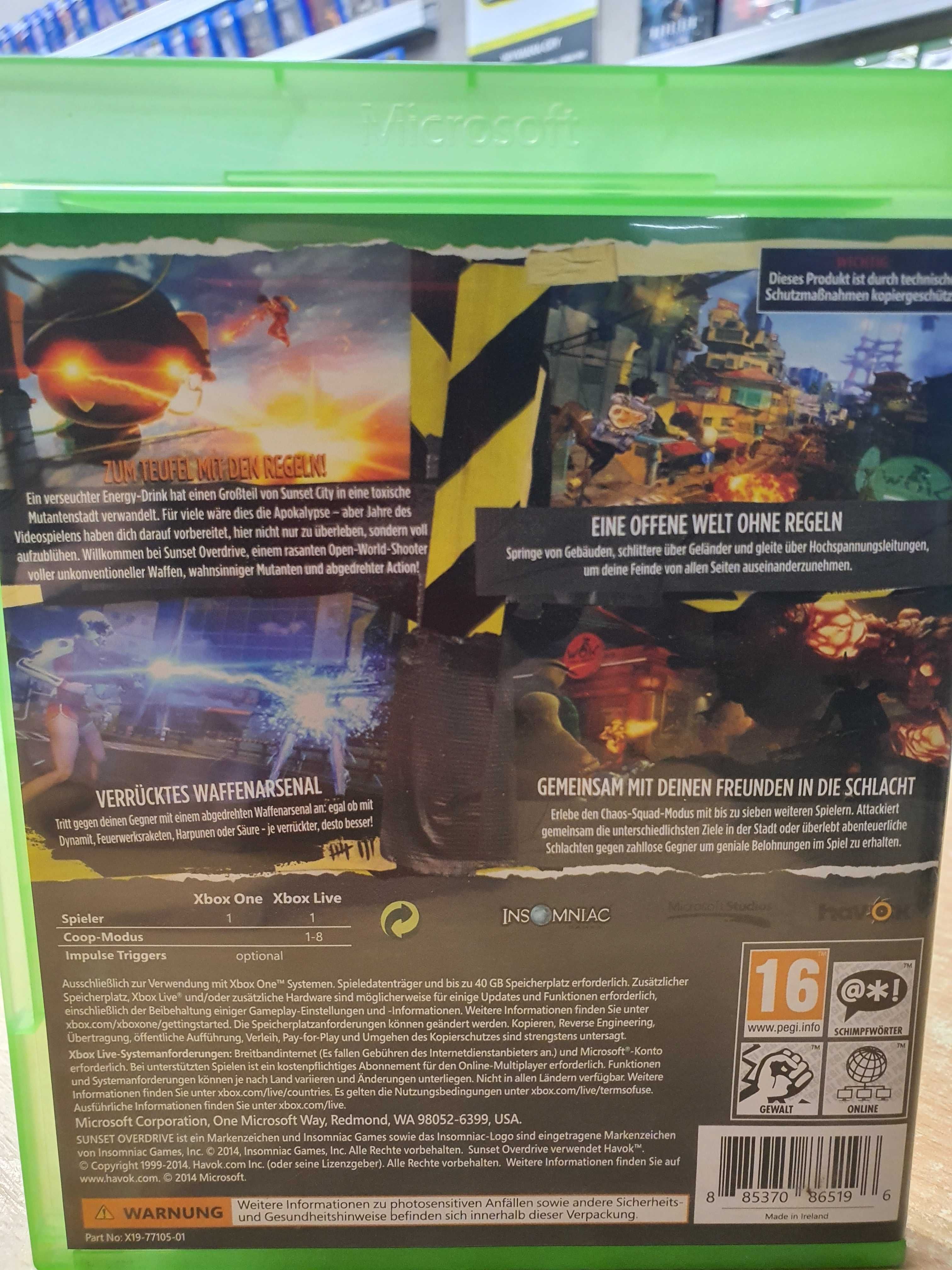 Sunset Overdrive XBOX ONE Skup/Wymiana/Sprzedaż Lara Games
