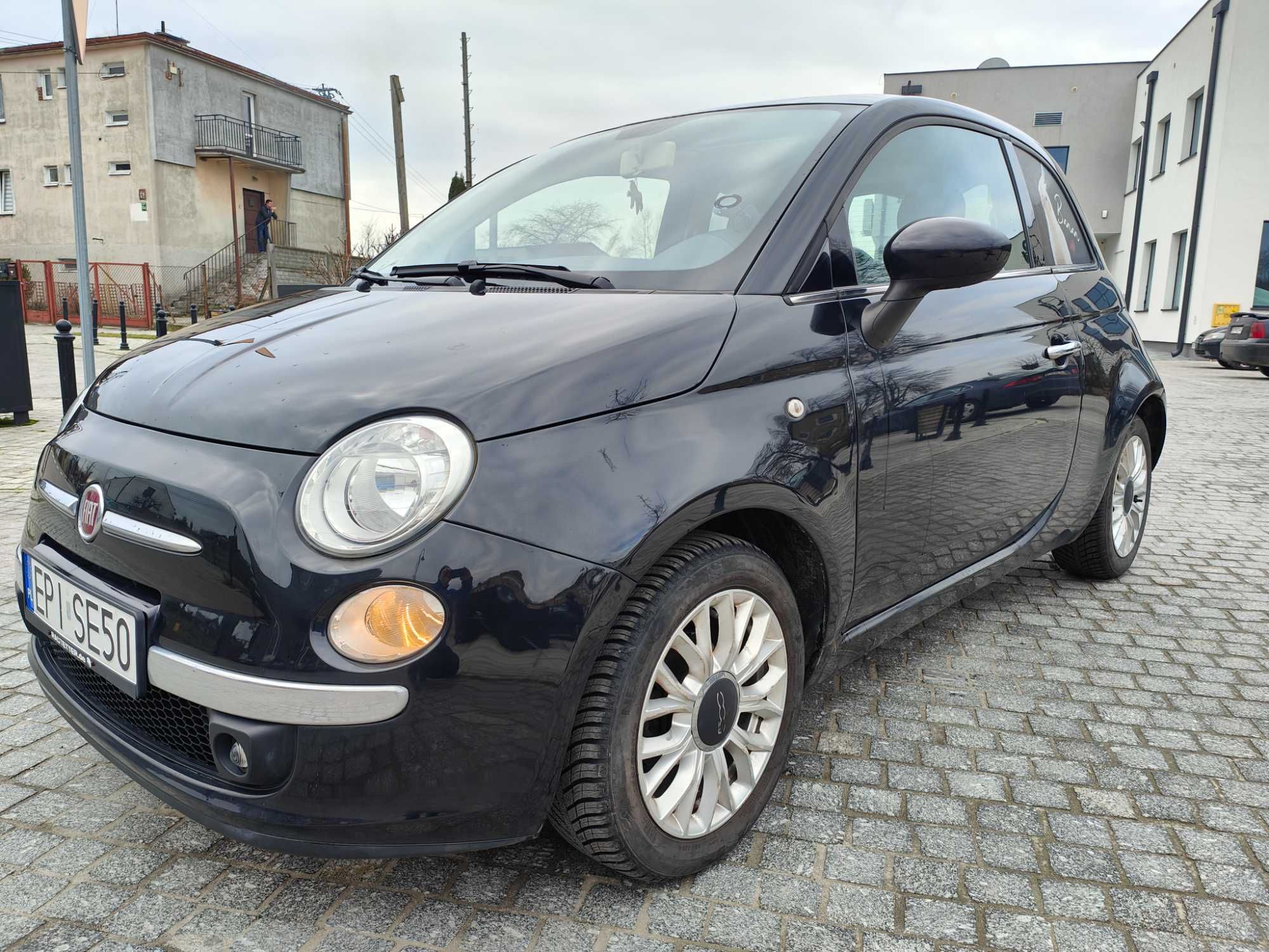 Fiat 500 TyLkO 38 tys.km przebiegu Panorama Nowy Rozrząd