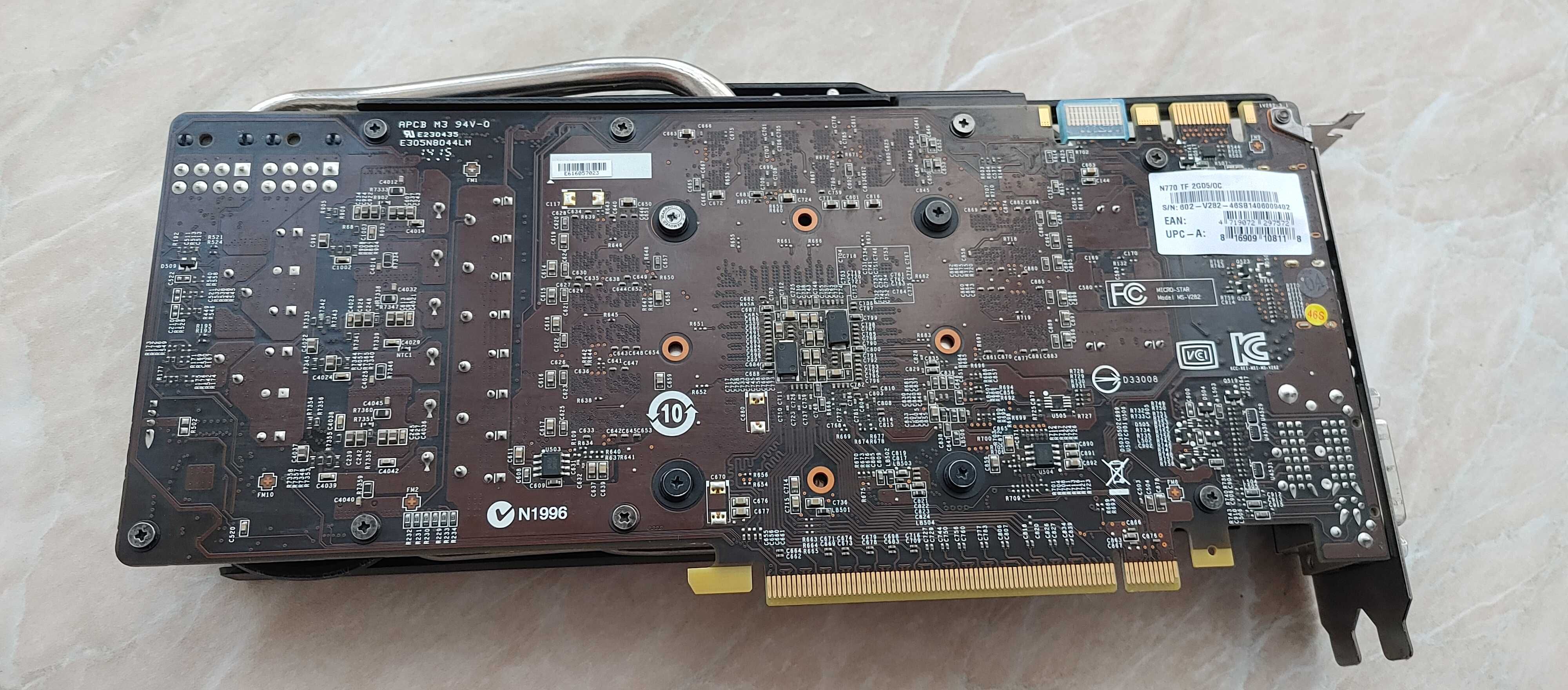 Відеокарта MSI GeForce GTX770 Gaming N770 TF 2GD5/OC