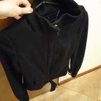 Reserved- krótki płaszcz czarny XS /34 na jesień