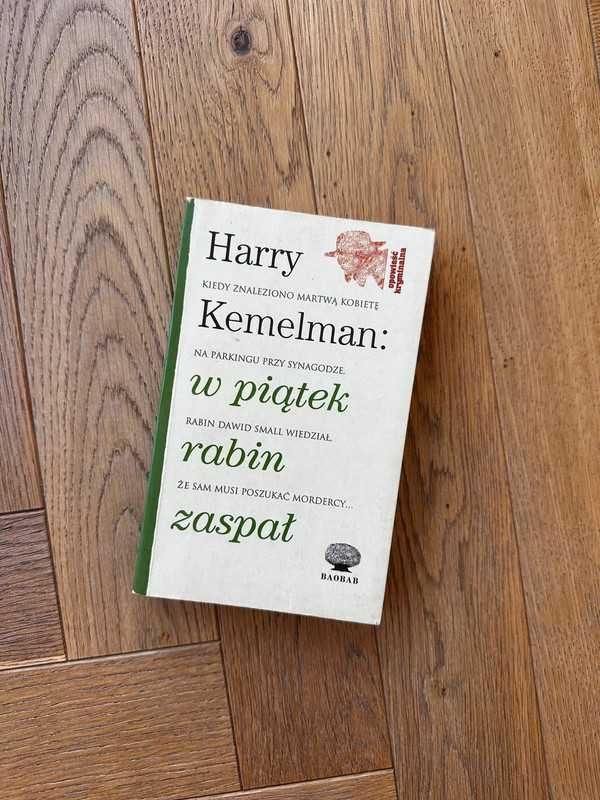Książka Harry Kemelman W piątek rabin zaspał