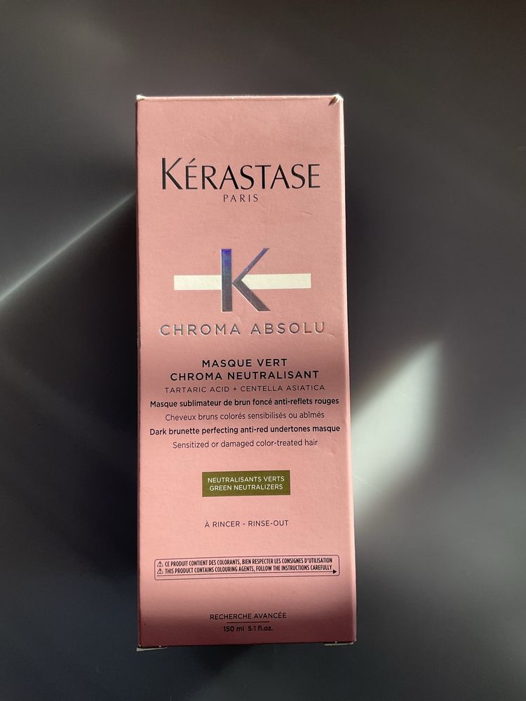 Kerastase Chroma Absolu Masque Vert 150 ml maska neutralizująca nowa