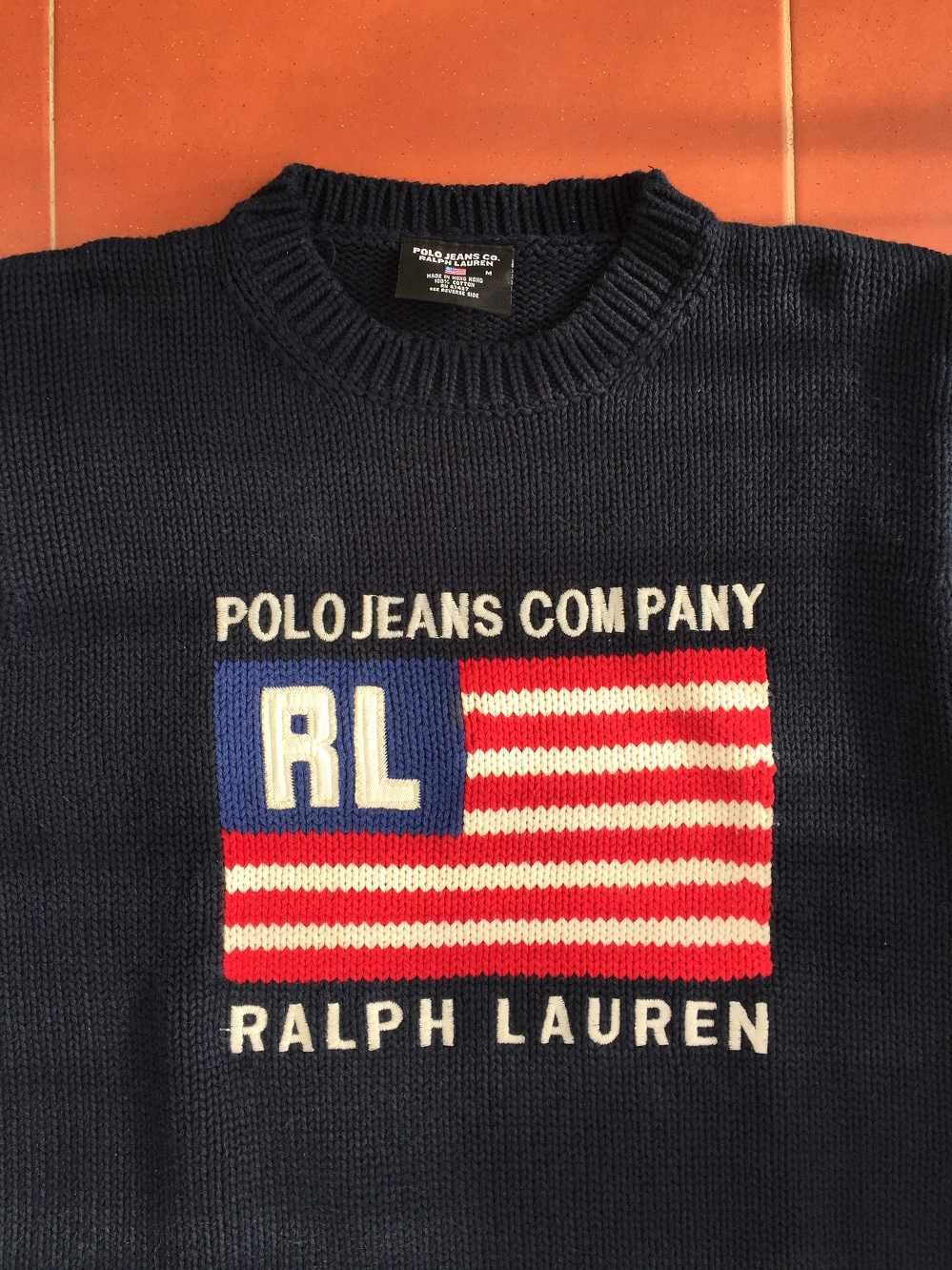 Camisola de Lã Azul Escuro -- POLO RALPH LAUREN ( Unisexo )