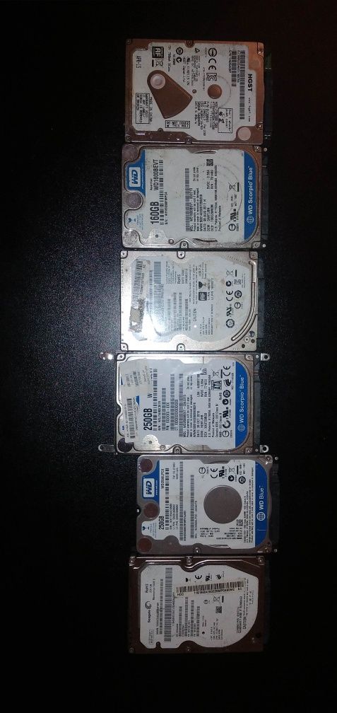 Продам жорстокий диск вінчестер до ноутбука 500,320,250,160 GB