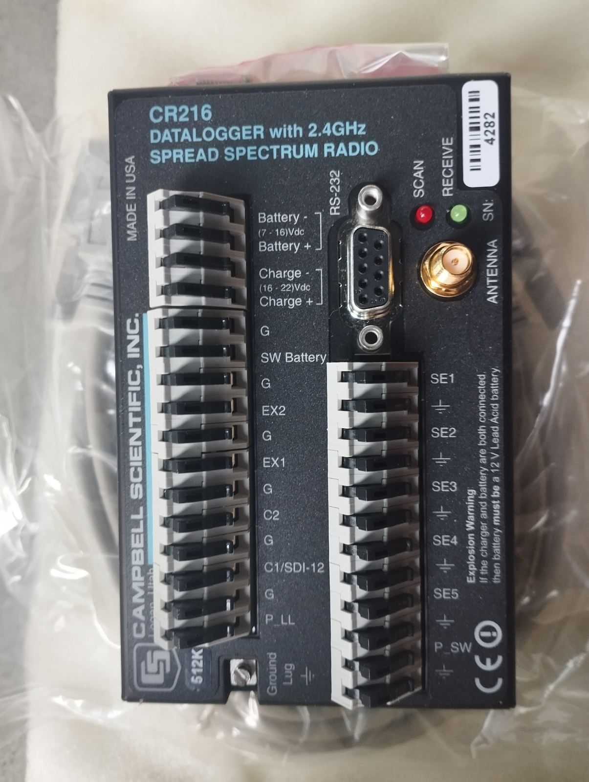 Регистратор данных Campbel Scientific CR800 и CR216,AM16/32B