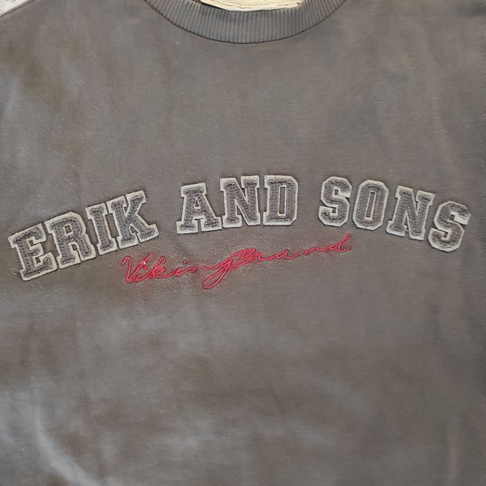 Кофта олдскул Erik and Sons р.M-L