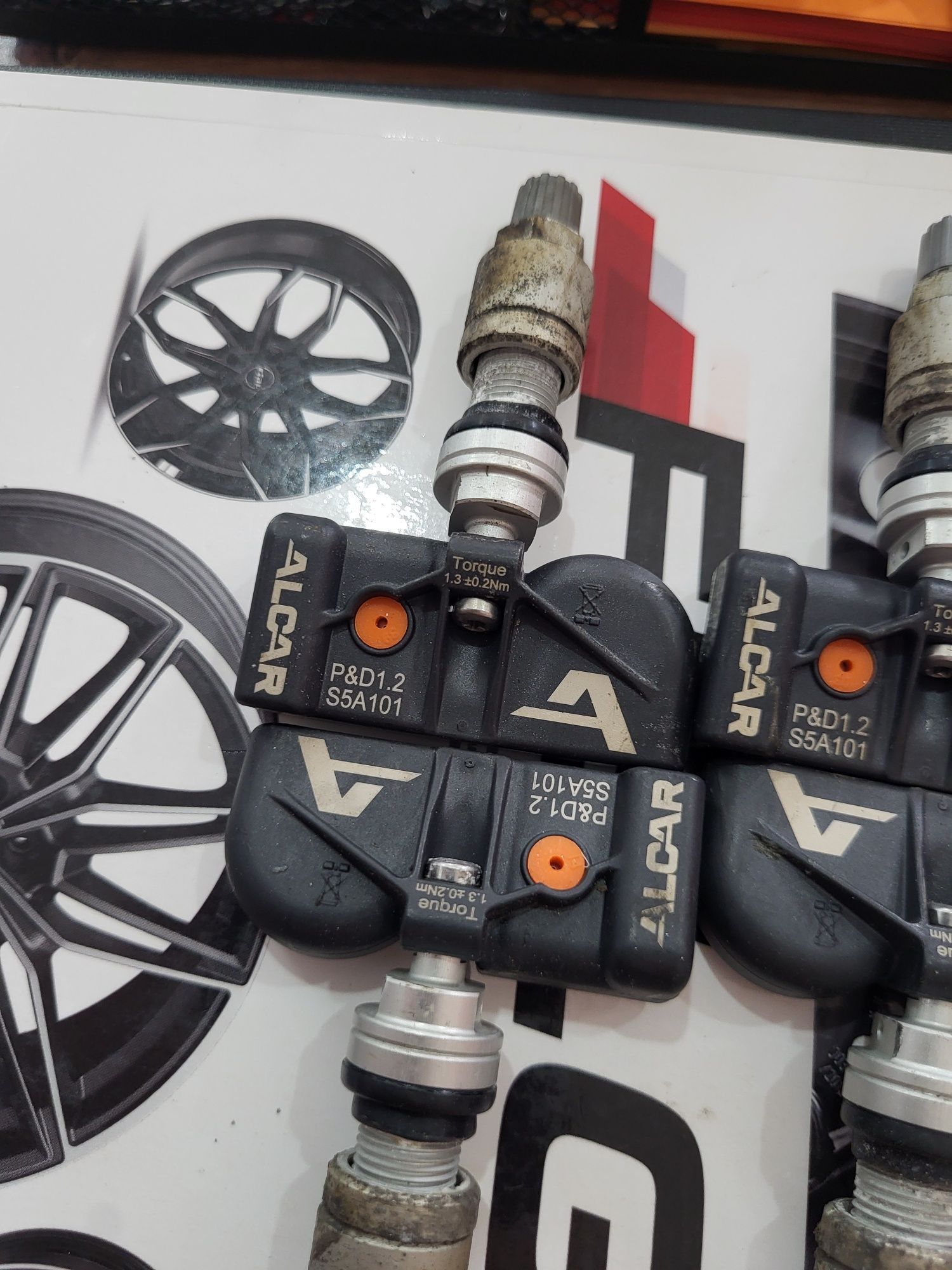Czujniki ciśnienia TPMS VW Arteon Tiguan Tcross Skoda Kodiaq  100% OK!