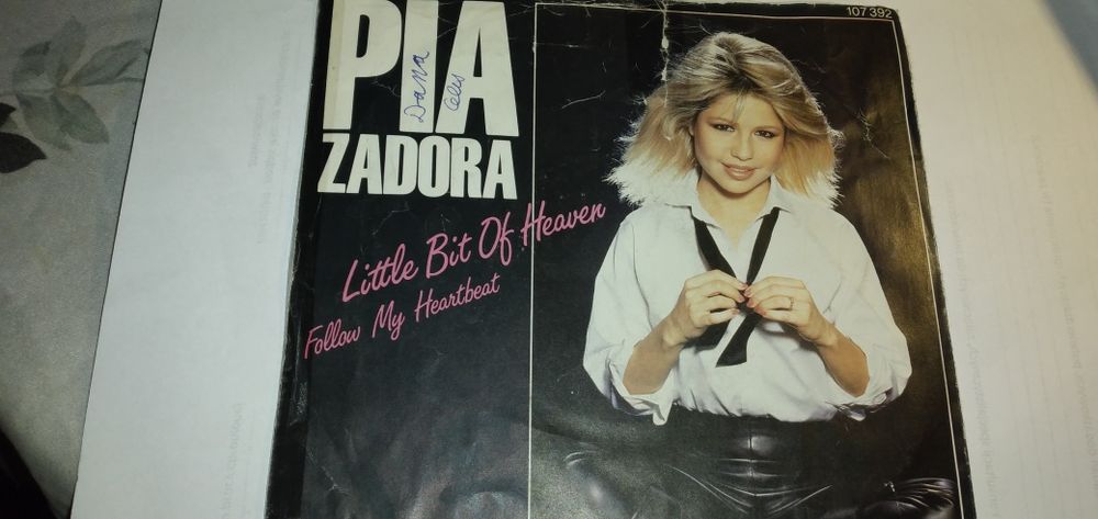 Sprzedam płytę winylową piosenkarki ,,Pia Zadora 