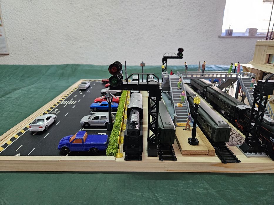 Maquete de comboios