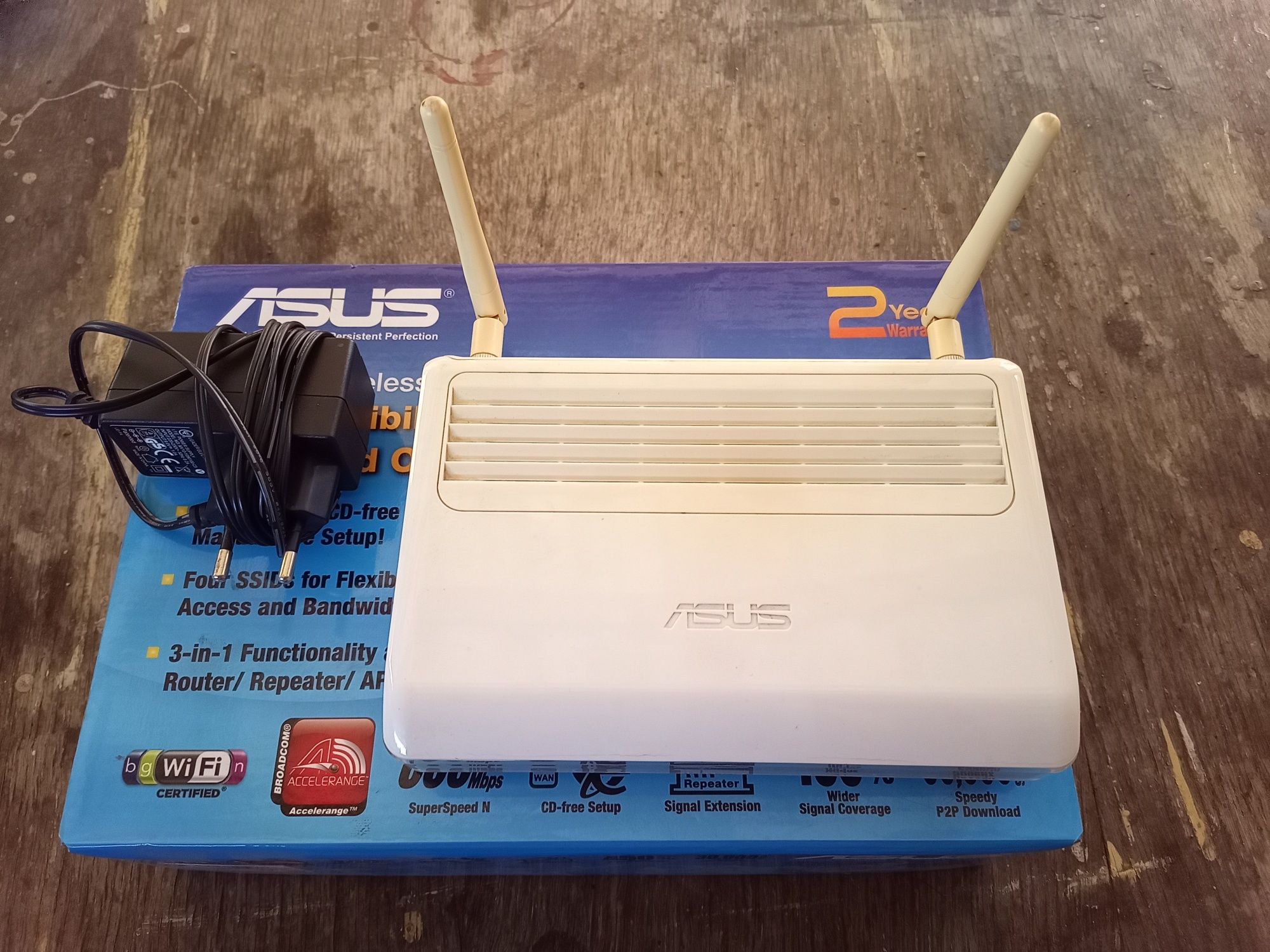 Роутер 2.4Ghz Asus RT-N12 WiFi 12В