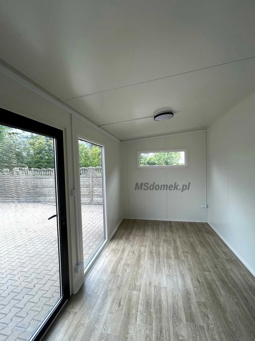 Domek modułowy całoroczny mobilny wyposażony pod klucz 35m2 Producent