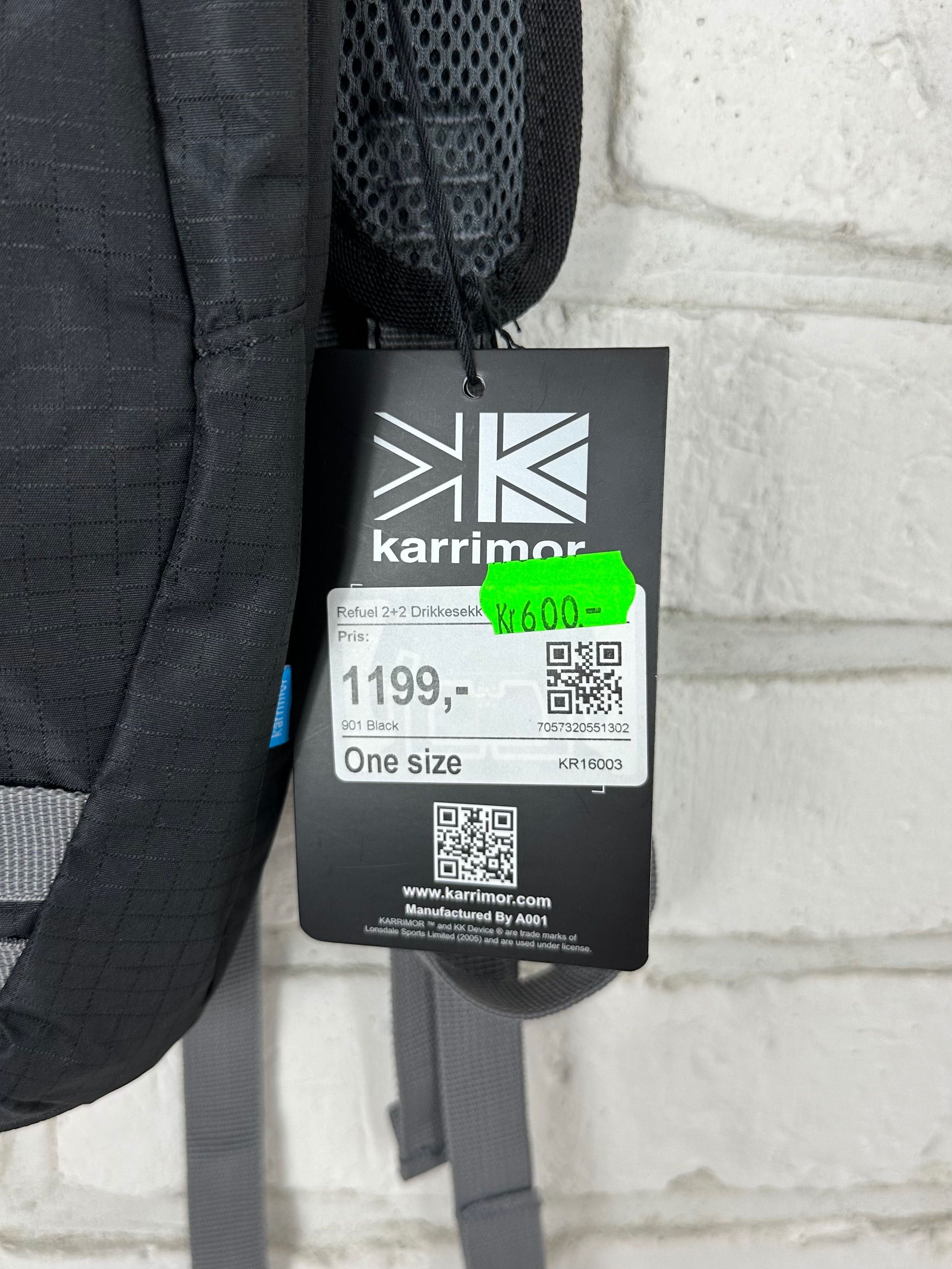 Plecak sportowy do biegania Karrimor Refuel 2+2