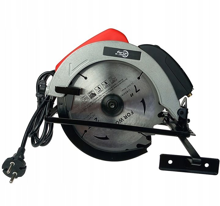 Pilarka Piła Tarczowa Ręczna Do Drewna Przecinarka 2700w Laser + Tarcz