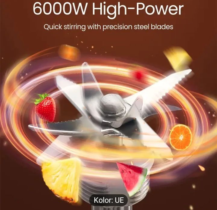 Blender elektryczny 2,5 l  . 6000W. Wielofunkcyjny mikser