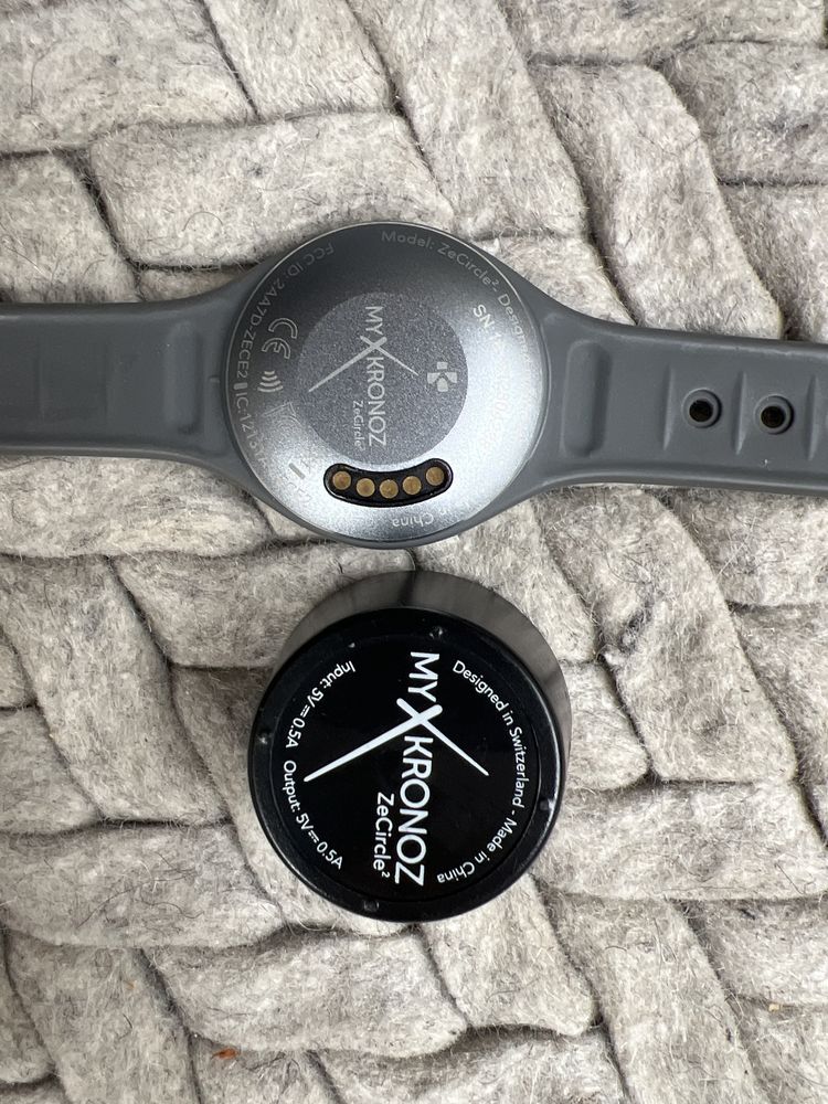 Smartwatch MY KRONOZ ZeCircle 2 Srebrno-szary