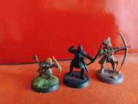 Figurki Warhammer RPG D&D inne Łucznicy 3 sztuki
