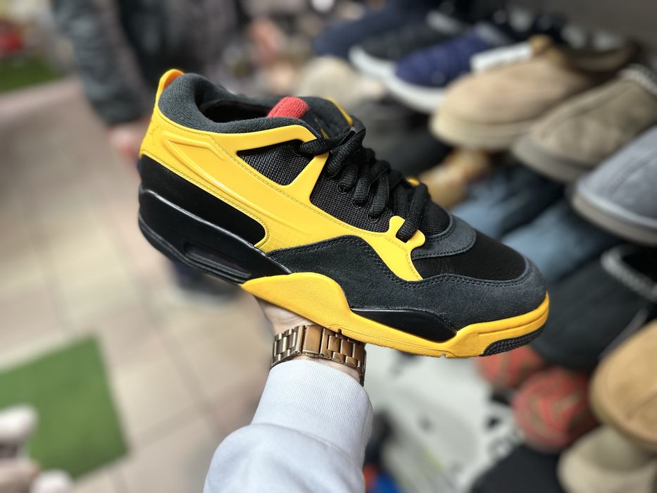 Кросівки Nike Jordan 4 RM Bruce Lee ( РОЗМІР 44 )