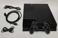 Playstation 4 500gb + Pad + Okablowanie ps4