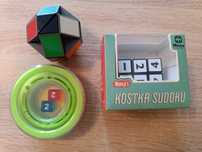 Kostka sudoku, kostka rubika, gra w kości, zabawki logiczne