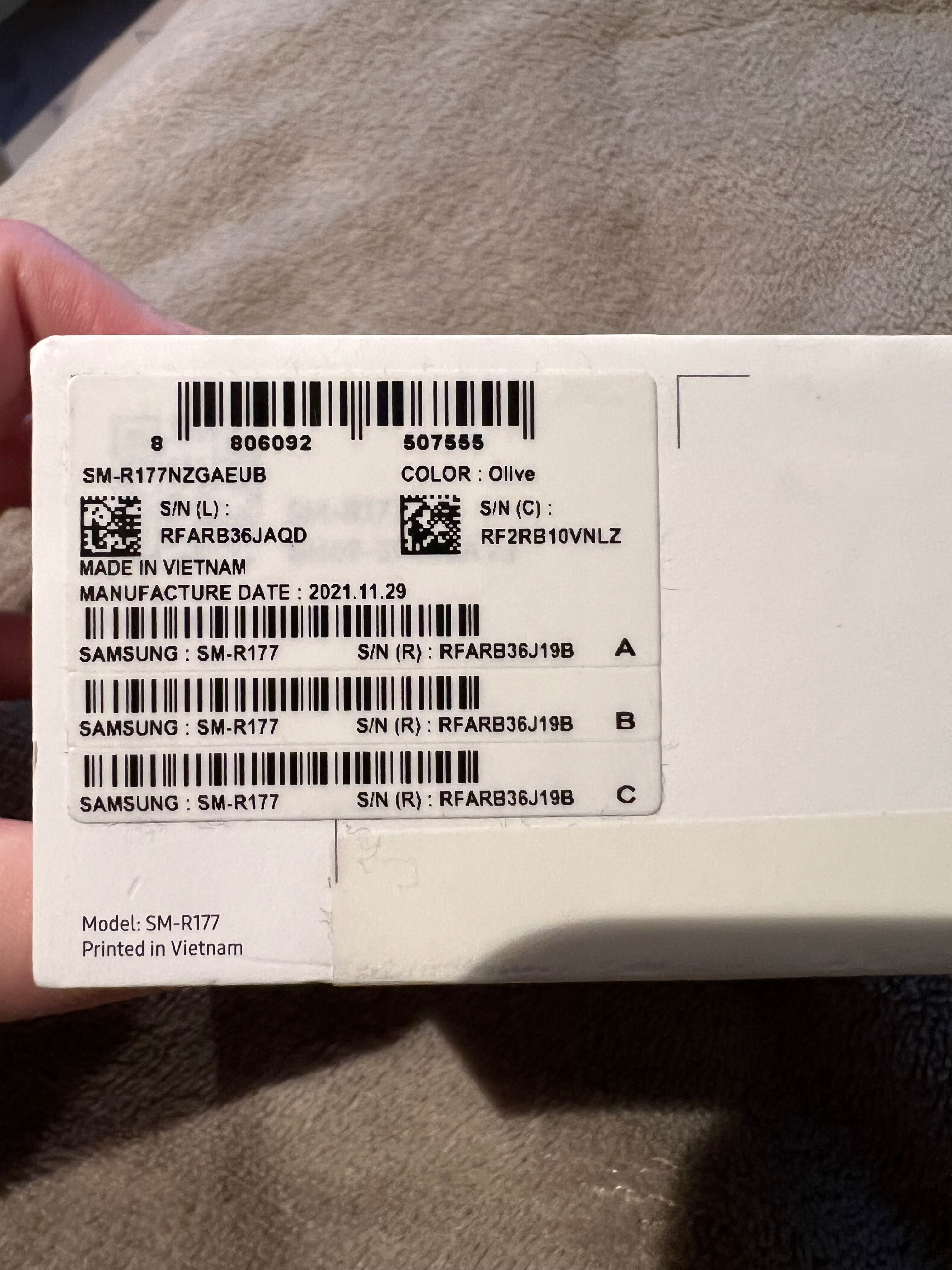 Słuchawki Dokanałowe Samsung Galaxy Buds2 SM-R177 Zielony